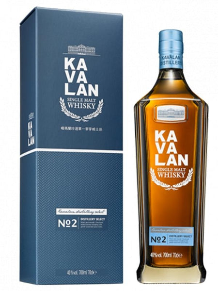 Kavalan Distillery Select No. 2 Whiskey 70cl – Cavavin Ireland